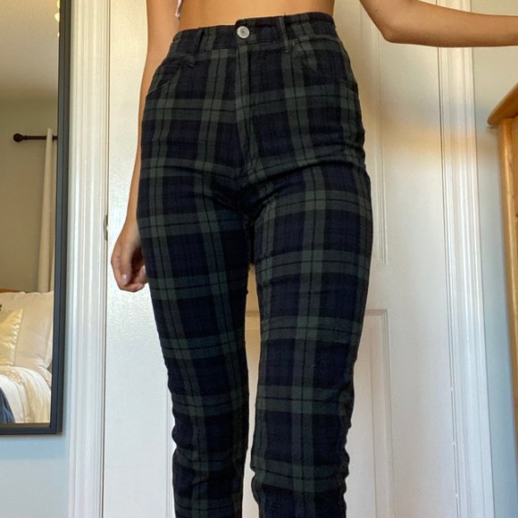 Brandy Melville Pants - Brandy Melville Checkered/Plaid Pants
